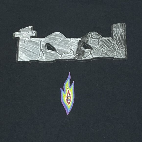 Vintage Tool 2002 Lateralus Band T-Shirt Men’s XL Alex Grey Double Sided Flame - Picture 2 of 10